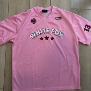 White fox jersey